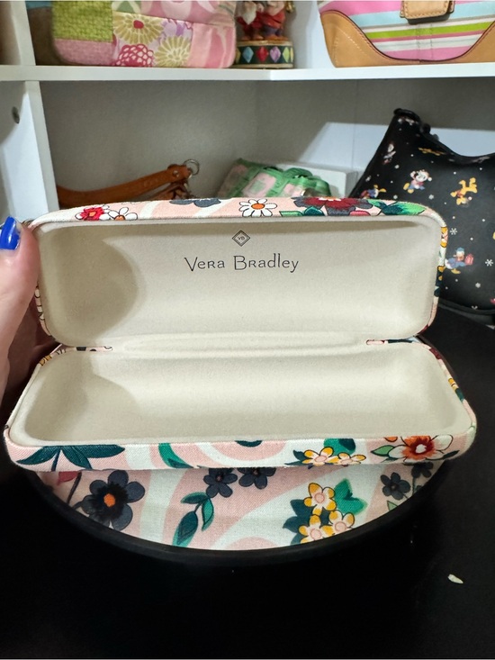 Vera Bradley Handbags - Vera Bradley Pink Floral Hard Eyeglass Case